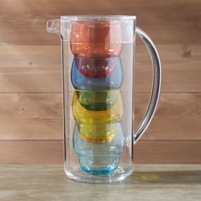 

Jarra con 4 Vasos Bubble