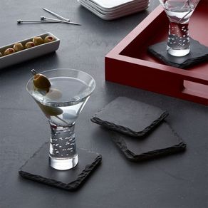 

Set de 4 Portavasos Slate