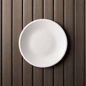 

Plato de Ensalada Lunea de Melamina Blanco