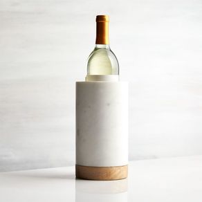 

Porta Botella de Vino de Mármol y Madera