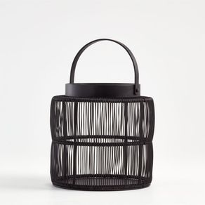 

Linterna Decorativa Ora Negro Mediana