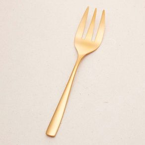 

Tenedor de Servicio Dorado