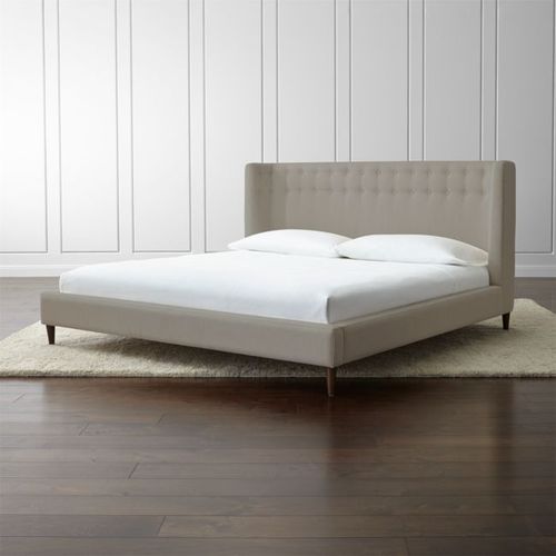 Cama Atwood Queen con Piecera | Camas | Crate & Barrel - crateandbarrelmx