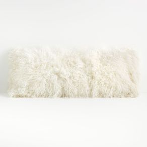 

Funda de Cojin Decorativo Pellicia Ivory 16x36