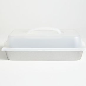 

Molde para pasteles Rectangular Antiadherente con Tapa